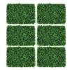 6pieces Artificial Ivy Leaves Hedge Panels For Privacy Fence Indoors Outdoors Artificial Wall Panels