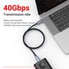 240 Вт USB C на Type C PD Кабель быстрой зарядки 8K 60 Гц 40 Гбит/с Кабель передачи данных для 15 16 17 Samsung Huawei Macbook