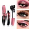 24H Curl and Lengthen Mascara, Waterproof and Volume, Black, Charming Eye Makeup