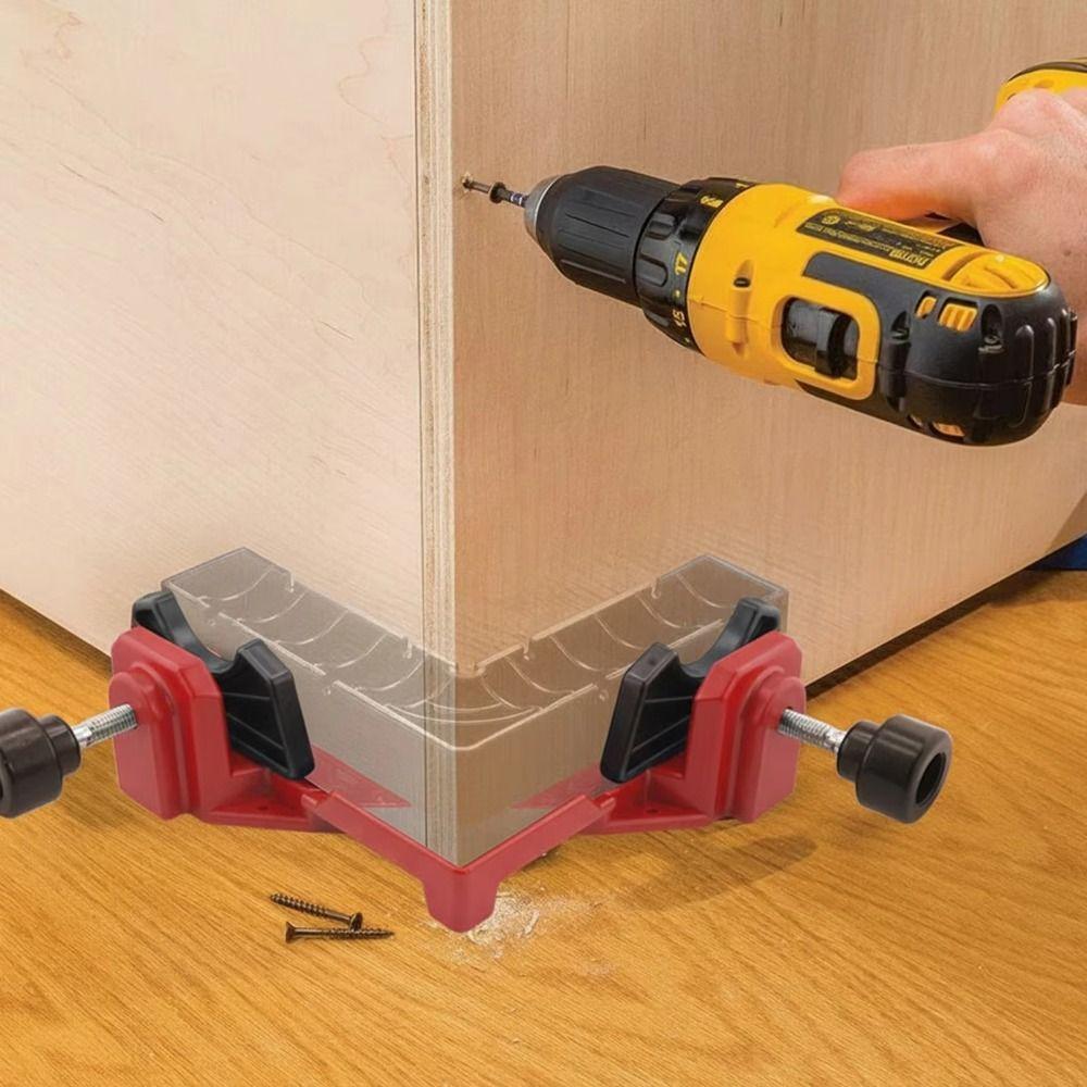 90 Degree Right-Angle Clamp Right Angle Quick Release Woodworking Clamp Tightening Operations Square Clamp Corner Clamp