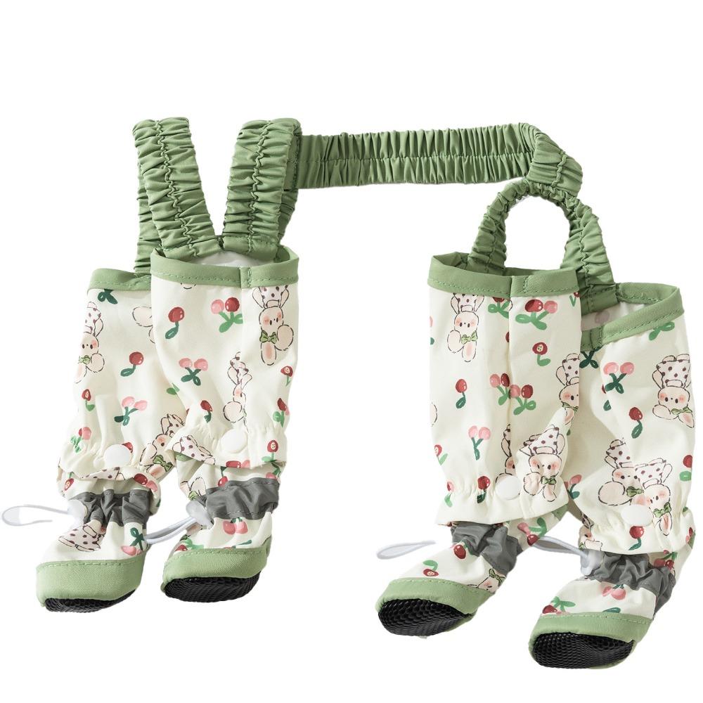 Защита всей ноги Собачьи четырехногие штаны Светоотражающая полоса Собачий комбинезон Обувь Прогулка с питомцем