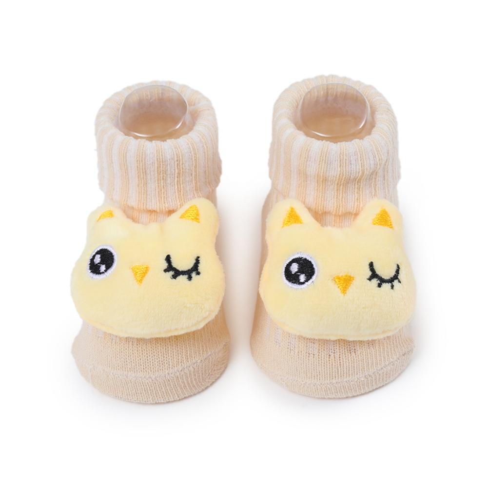Носки для новорожденных Носки с героями мультфильмов Детские носки-лодочки для мальчиков и девочек Детские нескользящие носки Носки для малышей
