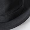 Reck Hatter Pork Pie Sweat Sizes All Black Men's Hat, Cotton, Available, Spring, Summer, Fall, Seasons, RH-322,