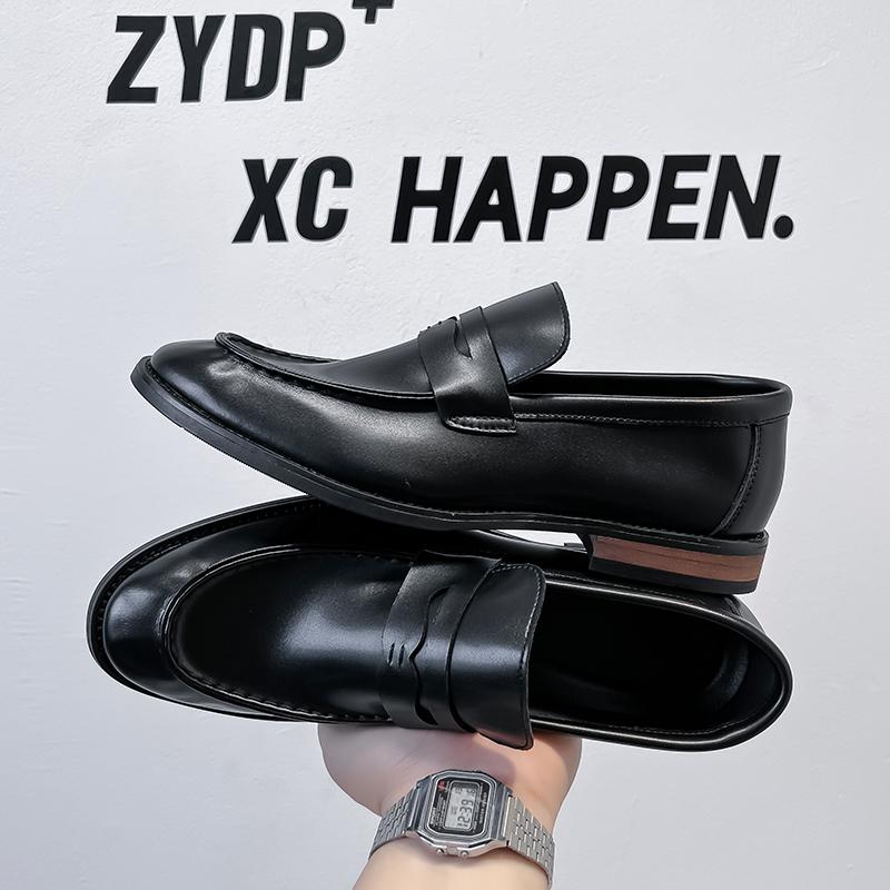 Fashion New Brand Business Men Shoes Fashion Male Wedding Shoes Outdoor All-match Flats Handmade Mens Loafers Leather Men's Dress Shoes