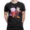 Men's T-Shirts Deltarune Spamton and Tenna Vintage Pure Cotton Tee Shirt Short Sleeve  T Shirt O Neck Clothing Plus Size