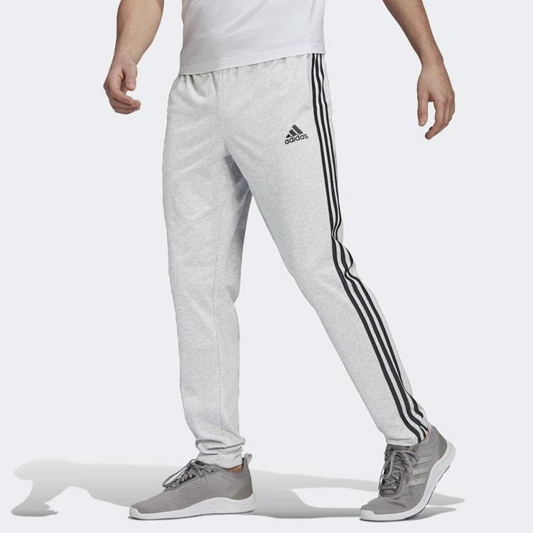 adidas M 3s Sj To Pt Спортивные длинные брюки с боковой полосой Серые Мужские GK8998