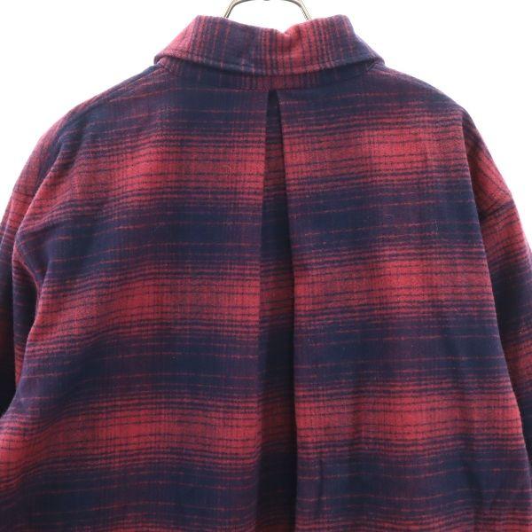 Unused VAST222 18AW Made In Japan Check Pattern Long Sleeve Shirt Jacket Men's Used