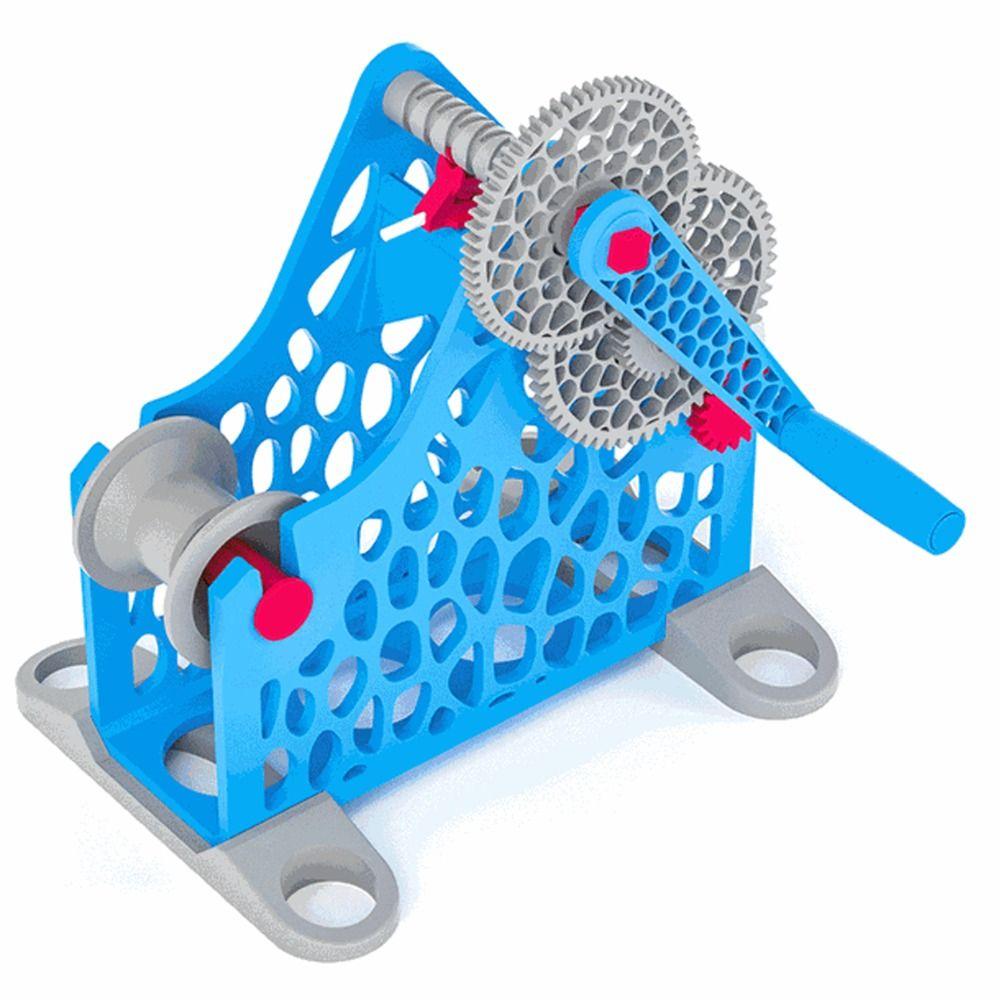 1kg Capacity 3D Printer Filament Respooler Hand Cranked Spool Rewinder Filament Management