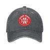 Personalized West Coast Iron Cross Choppers Denim Cap Casual Baseball Caps Adjustable Hat Summer Unisex Baseball Hats