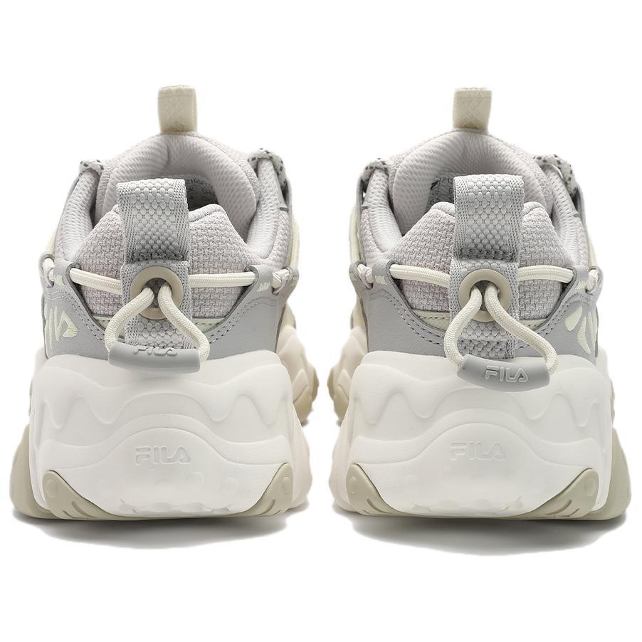 FILA FLUID 5 Slip Resistant Abrasion Resistant Low top Chunky Sneakers Women's Gray F12W412105FLV