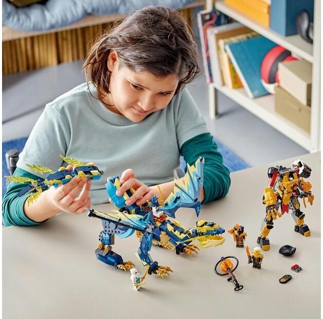LEGO Ninjago 71796 Элементарный дракон против императрицы Мосс