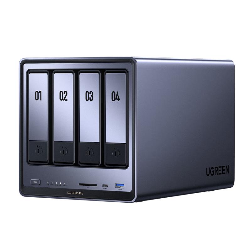 Ugreen DXP4800 Pro 4-слотовый 10-гигабитный AI персональный облачный NAS