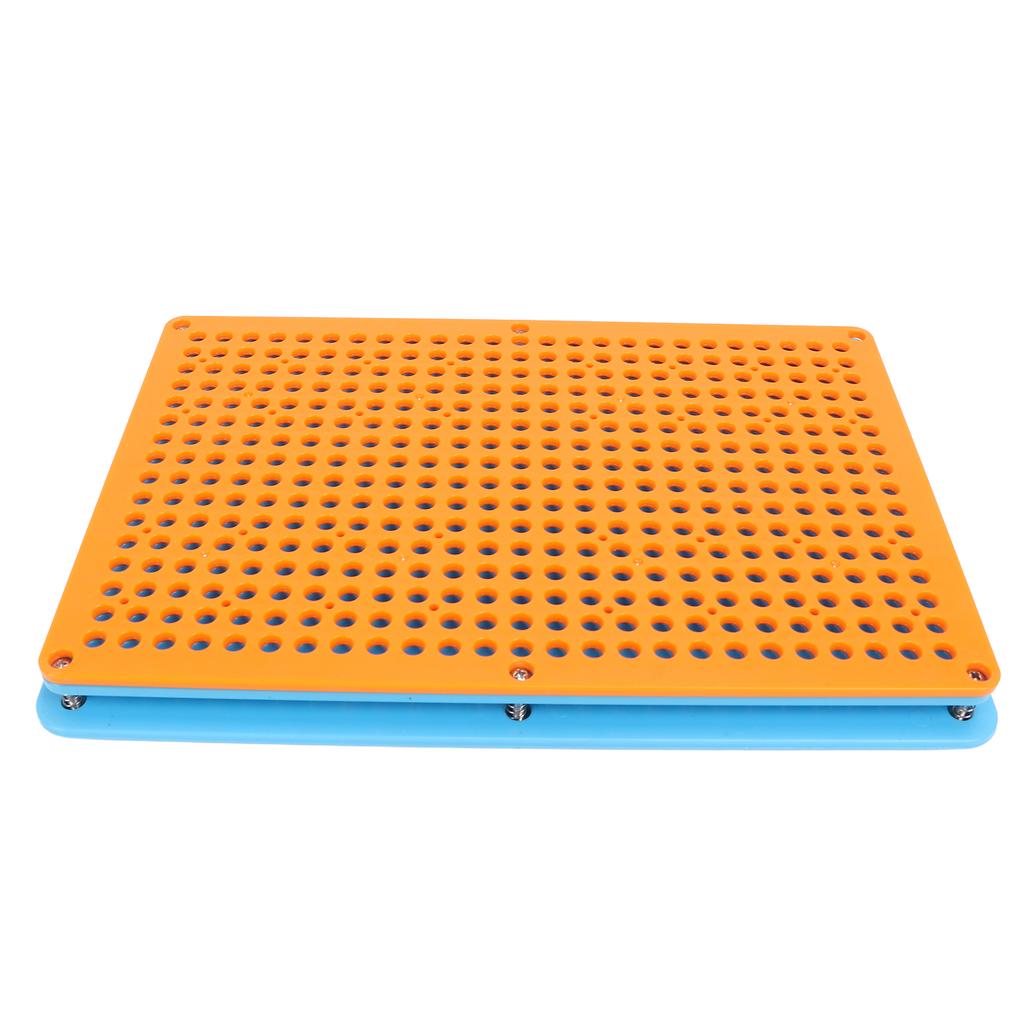 0 # 400 отверстий пластина для наполнения капсул АБС машина для наполнения капсул версия счетчик органайзер держатель