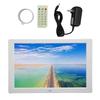12.1in Digital Photo Frame 1280x800 LCD Display HD Advertising Machine for Pictures Musics Videos