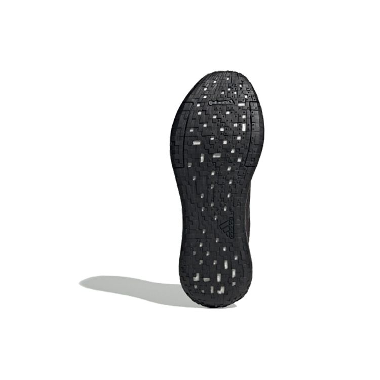 Adidas Pulseboost Hd Зимняя Классика Ткань Нескользящие Легкие Низкие Кроссовки для Марафонского Бега Мужские Кроссовки Черные EG6530