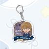Акриловый брелок в стиле аниме «Детектив Конан», металлическое кольцо, автомобильная сумка, украшение для ключей, аксессуар, подарок, аниме, подарки, кулон