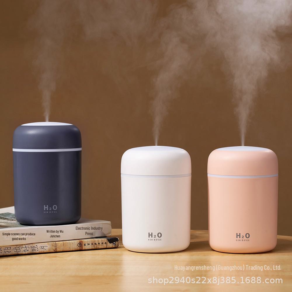 Colorful Small Cup Air Humidifier for Office, Home, Car - Silent & USB-Powered; Ideal for Pregnant Women & Babies.
