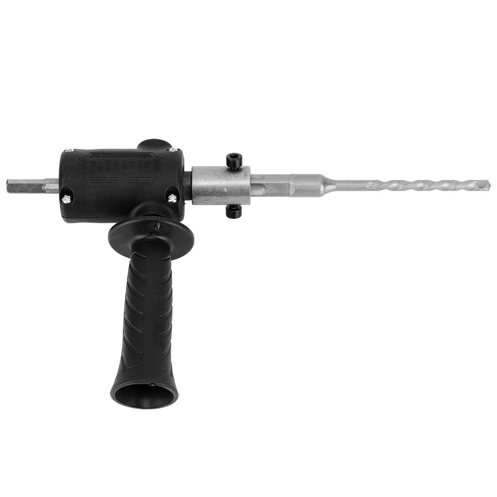 Насадка-переходник для электрического отбойного молотка, головка для электрической роторной дрели-перфоратора, бита для электрического отбойного молотка, черная