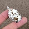 Wild Horse Gemstone Handmade 925 Sterling Silver Jewelry Pendant 1.77" KKG-369