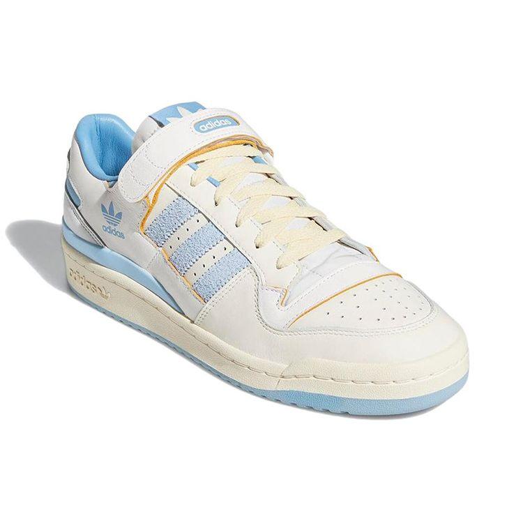 Adidas Forum 84 LG White Clear Sky Unisex Sneakers Cloud-White Cream-White GZ1893