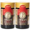 Korean Red Ginseng Extract Gold 480g 6-year-old red ginseng essence 100% red ginseng concentrate ginsenoside Miracle Company, 240g, 2 units
