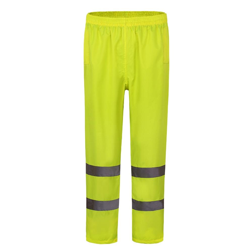 Oxford Reflective Rain Pants Double-layer Men's Cargo Pant Rain Hiking Trousers Riding Equipment