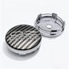 4pcs OZ Racing  Logo Carbon Fiber Weave Emblem Car Wheel Center Caps 60MM 56MM Car Wheels Hub Cap Rim Hubcaps Cover Epoxy Resin