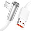 Кабель MACLE 120 Вт USB Type-C 3 м L-образный для быстрой зарядки Xiaomi, кабель 6 А, совместимый с Xiaomi 13T Pro 12T 11T Redmi Note 13 Pro+ POCO F4 GT F6 Pro, 15