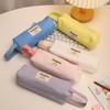 Candy Color Pencil Bag Cute Boys and Girls Storage Bag Canvas Ins Stationery Pencil Case Back To School Pencil Pouch