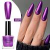 Metallic Mirror Effect Pro Chrome Finish Nail Polish Set No Light Cure Required Fast-Drying High-Shine DIY Manicure