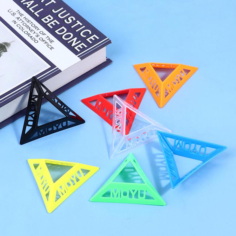 10 шт. подставка для волшебного куба, многоцветный набор 3X3, 4X4, 5X5, пластиковый держатель для куба