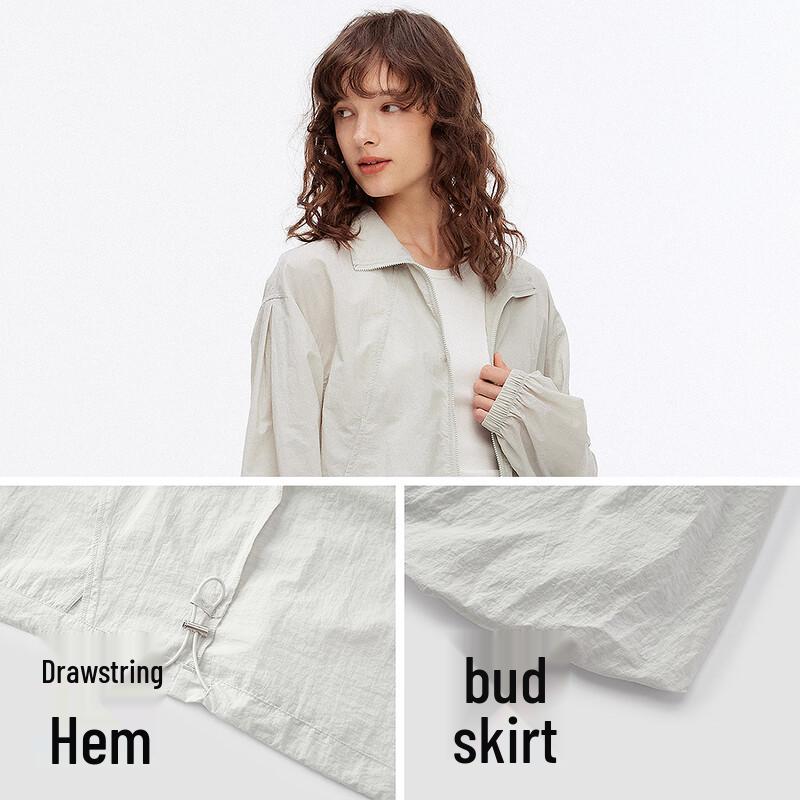 Женский легкий комплект Semir: куртка и юбка-пузырь