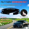 Коврик для приборной панели из войлочной ткани для LEXUS ES ES300h ES350 2013-2018 с левым/правым рулем, коврик для приборной панели, чехол для приборной панели, коврик для приборной панели