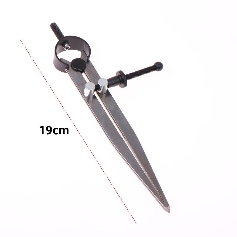 1 шт. Регулируемый циркуль-измеритель, инструмент для кожевенного ремесла для разметки линий, крыльчатый делитель, вращающийся разметочный инструмент, инструмент для ручной работы по коже