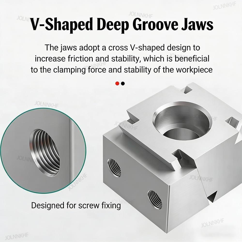 Xiaomi CNC Precision Mini OK Vise M6 M10 Smooth Jaw Modular Single Vise Wedge-Type Clamping Element for Machine Tools Accessory