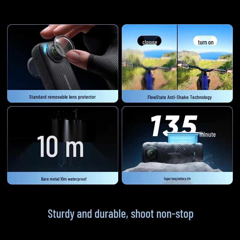 Insta360 X4 8K 360° Panoramic Action Camera (CN version)