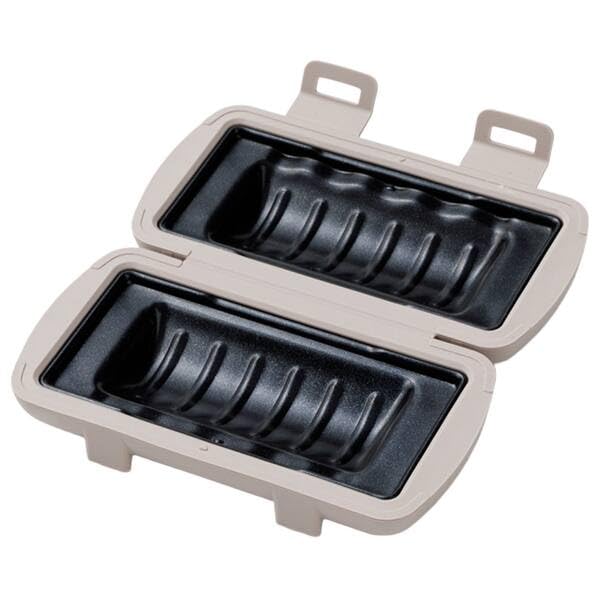 Nitori Half Hot Sandwich Maker Beige (Microwave Compatible) - (2111200027044) Direct from Japan