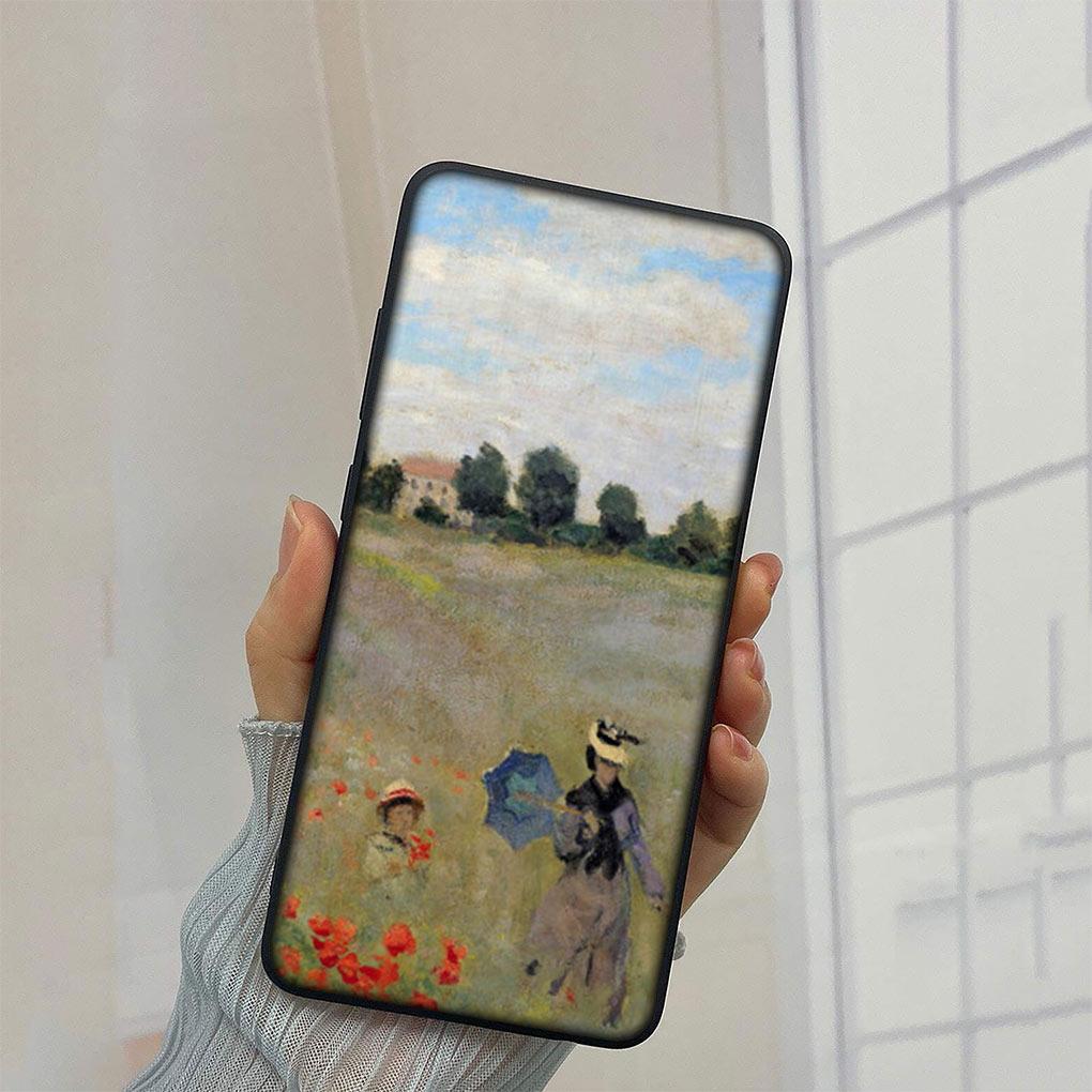 Claude Monet Impressionism Painter Art Cover for Motorola Moto E32 G30 G50 G60 G40 G51 G52 G41 G42 G22 G71 E7 G100 Soft Case