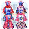 2023 New Arrival Starry Baby Lilo And Stitch Girls Dress, Cartoon Style, A-line Skirt