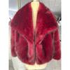 Fur Big Collar Synthetic Fur Coat Short Fashion Imitation Fox Fur Coat Fluffy Plush Women's Clothing