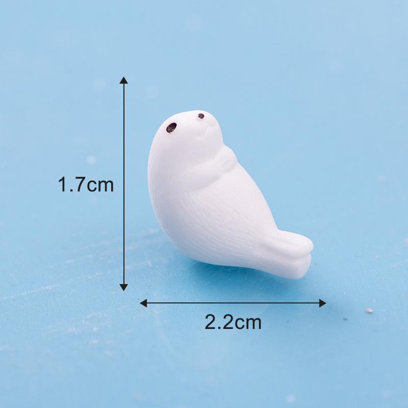 1 шт. имитация миниатюрного ледника, белого медведя, тюленя, кукла, украшение, фея, садовые аксессуары, украшения для дома, товары для творчества