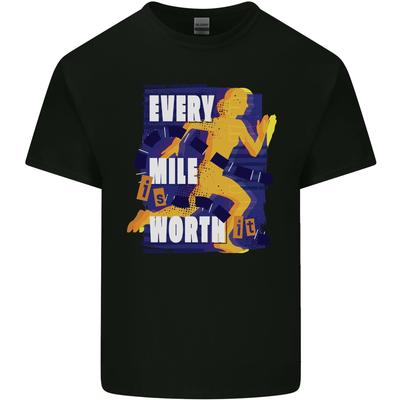 Running Every Mile Cross Country Marathon Runner Unisexs Light Cotton TShirt
