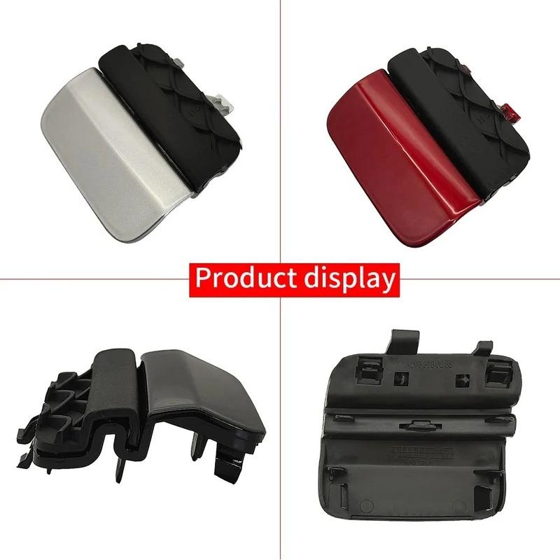 Car Rear Bumper Tow Hook Cover Cap For Mercedes Benz C Class W205 C180 C200 C220 C250 C300 2058850256 2015-2018 Black White Blue