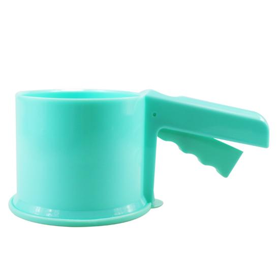 Полуавтоматическое сито для муки, дуршлаг, мелкоячеистый фильтр, легко чистящаяся чашка, перколятор для муки, сито для выпечки, сахарное сито