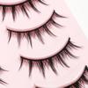 Little Devil Thick Natural Simulation Cos Eyelashes Eyes Extension False Eyelashes Bundles Single Cluster Segmented Lashes Women