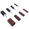 Sanding   Kit   1/4in Shank 1/2in 3/4in 1in 1-1/2in Sanding  s and 80 120 Grit Sleeves for Rotating Tool Electric Drill