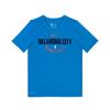 Футболка Dri-Fit Oklahoma City Thunder Модная Удобная Универсальная С коротким рукавом Детские Топы 3Z2B711R1-THU
