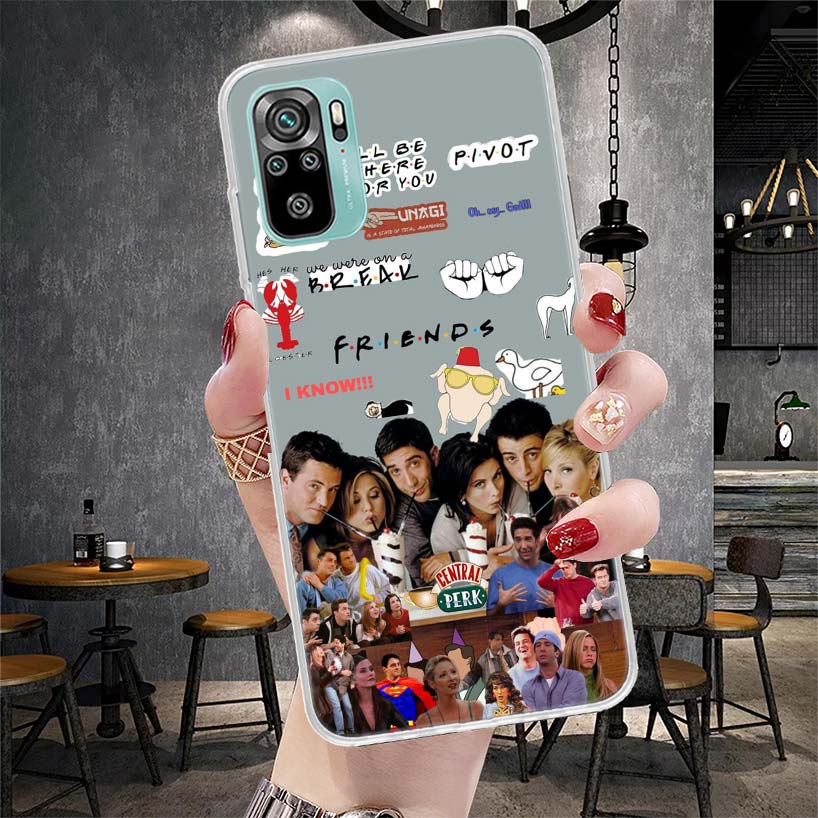 Friends Tv Show Funny Family Soft Phone Case For Xiaomi Redmi Note 15 14 14S 13 12 Pro Plus 12S 11 11S 11E 10 10S 11T 5G Fundas