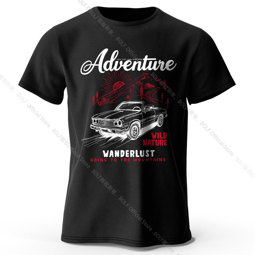 Unisex Men Tee Top 100% Cotton Route Comfortable Personality High-Quality Fashion Summer Commemorati Lightweight Breathable Tee