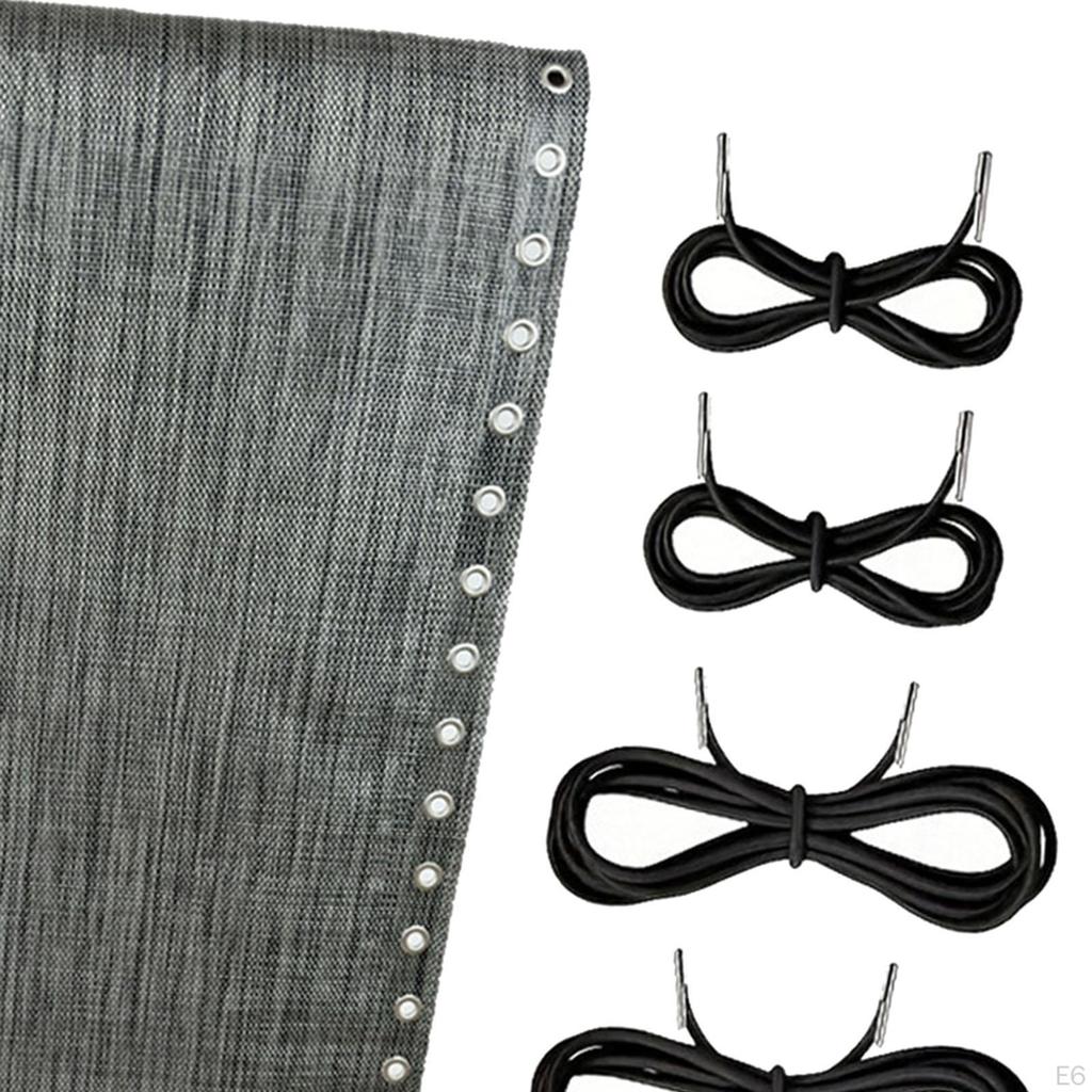 Chair Replacement Fabric Folding Lounge Repair Cloth Breathable with 4Pcs Cords